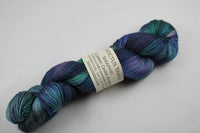 Dark Aurora Seraphic 70/10/20 MCS fingering weight sock yarn