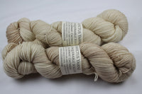 Oatmeal Unconquerable Sole BFL, 80/20 SW BFL/nylon fingering weight yarn sock yarn