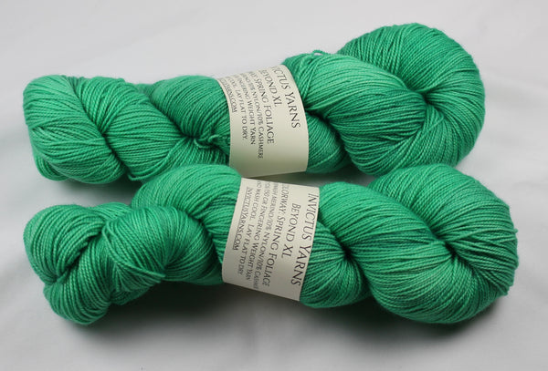 Spring Foliage Beyond XL MCN fingering weight extra length yarn