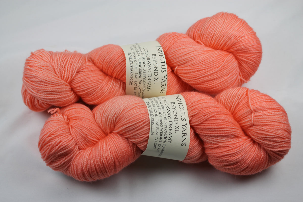 Dreamy Beyond XL MCN fingering weight extra length yarn – Invictus Yarns
