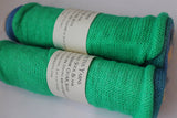 Gradient Yarn Blanks Yellow to Green Hermie OoaK Segue Unafraid Shimmer  Yarn Fingering Weight Gradient Yarn