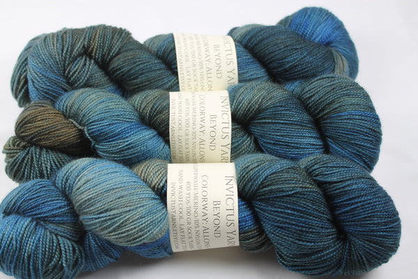 Allons-y Beyond  MCN fingering weight sock yarn